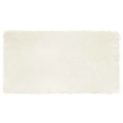 Tepih od umjetne ovčje kože TAFALLA Bijela 60 x 110 cm
