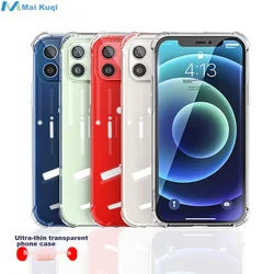 Maikuqi Maska za mobilni telefon iPhone 12 / iPhone 12 Pro, Providna