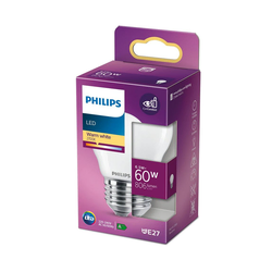 Philips Classic LED kapljica E27 P45 6,5 W mat 2700 K