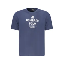 US GRAND POLO SHORT SLEEVE T-SHIRT MEN BLUE