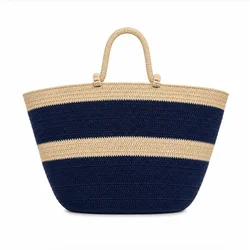 Plažna torba LS Collection - modra