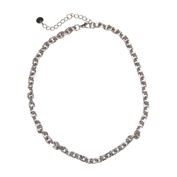 Uran Basic Necklace - silver color