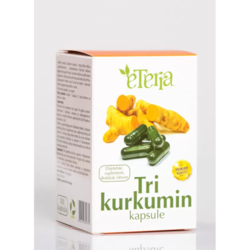 Eterra Kapsule Tri Kurkumin, 100 komada