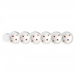 Razvodnik sa 6 mesta 1.5m 1.0mm2 NV6/WH HOME