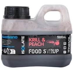 Shimano ISOLATE Food Syrup Attractant 500ml Krill Peach