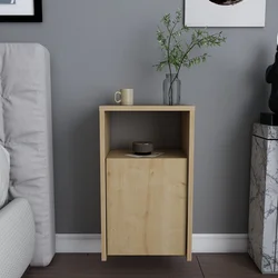 Hanah Home Noćni ormarić Carlin 36x61,4x25,3cm Hrast