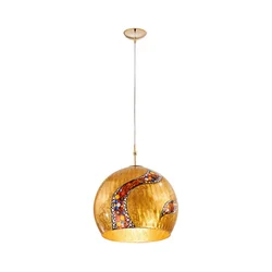 Kolarz 0392.31L.3.Ki.Au - Viseći luster na sajli LUNA 1xE27/60W/230V 24K zlato