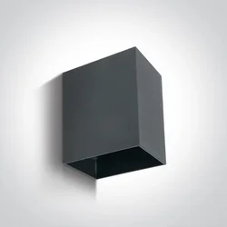 ZIDNA SVJETILJKA LED 3W/3000K/200lm/230V/IP54/68x107x90mm ANTRACIT