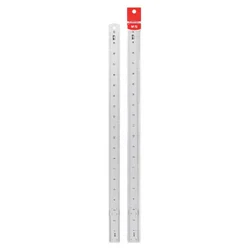 Ravnilo M&G 50 cm, dvojna skala, aluminij