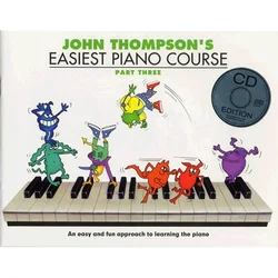 THOMPSON:EASIEST piano COURSE 3 +CD