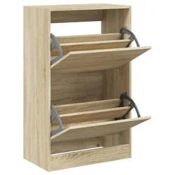 Ormarić za cipele boja hrasta 60x34x96,5 cm konstruirano drvo