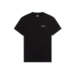 Tommy Jeans Majica DNA rdeča/črna/bela