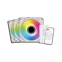 Xigmatek en44779 infinity g20a arctic argb white 3komada i remote kontroler Cooler ventilator ( 25199 )