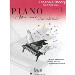 FABER:PIANO ADVENTURES LESSON & THEORY LEVEL 1