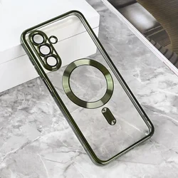 Maska za telefon Magsafe Lux za Samsung A266B Galaxy A26 5G, Zelena
