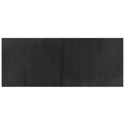 Vidaxl Preproga pravokotna siva 80x200 cm bambus