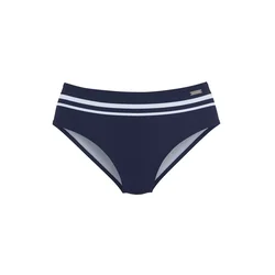 LASCANA Bikini hlačke marine/bela