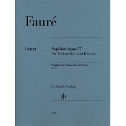 FAURE:PAPILLON OP.77 CELLO AND PIANO