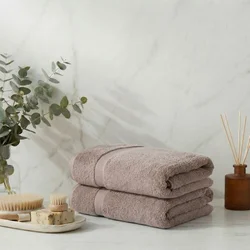 Singular v2 - Mink Mink Bath Towel Set (2 Pieces)