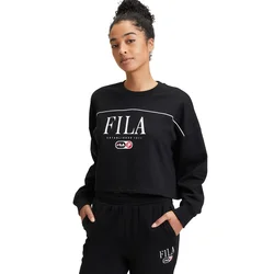 FILA Majica LEWISTOWN rdeča/črna/bela