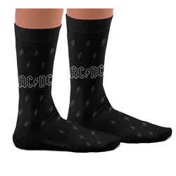 Nogavice AC/DC - Back in Black - SOCK AFFAIRS - SS-ACDC-Back-Socks