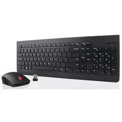 Essential Wireless Combo - Keyboard - 1,200 dpi - QWERTY - Black