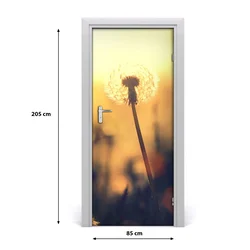 tulup.si Nalepka na vratih Dandelion 85x205 cm