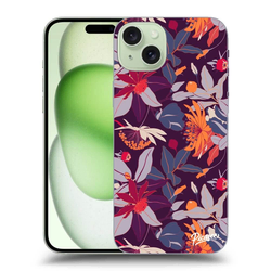 ULTIMATE CASE za Apple iPhone 15 Plus - Purple Leaf