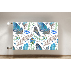 tulup.si Pokrov radiatorja Ptičje perje 100x60 cm