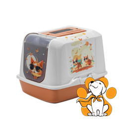 Moderna Trendy Cat Large Indy & Louise Caramel 50cm, Toalet Za Mačke