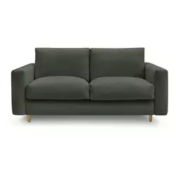 Zelena sedežna garnitura za spanje/raztegljiva 220 cm Cocoone – Bobochic Paris