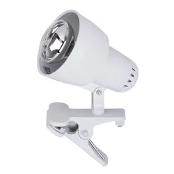 RABALUX Stona lampa clip bela