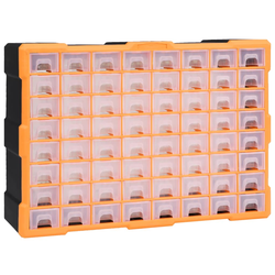 Organizator sa 64 ladice 52 x 16 x 37,5 cm