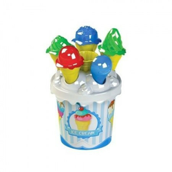 Set za plažu ice cream 11PCS plavi ( 07/14 )