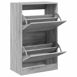 Ormarić za cipele boja hrasta 60x34x96,5 cm konstruirano drvo