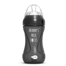 Steklenička Mimic Cool 250ml, črna