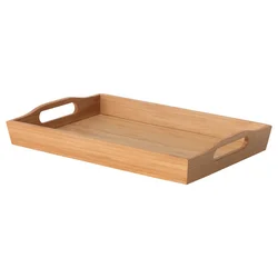 FRUKTSKAL Pladenj, bambus, 50x30 cm