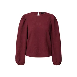 PIECES Bluza PCJAMAL vinsko rdeča