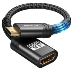 Adapter Mini HDMI na HDMI, črna