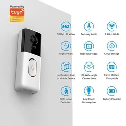 SmartHome Bežično video zvono, Full HD, WiFi