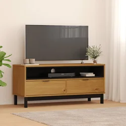 TV ormarić FLAM 110 x 40 x 50 cm od masivne borovine