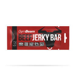 GymBeam Beef Jerky Bar 25x25 g original