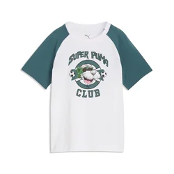 Super PUMA Graphic Tee Kids, Shop, White, 3-4Y