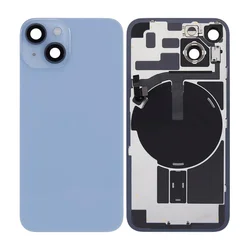 Steklo zadnjega ohišja za iPhone 14, Blue, Pulled A