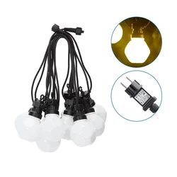 Aigostar - LED spoljna dekorativna girlanda 10xLED/8m IP44 topla bela