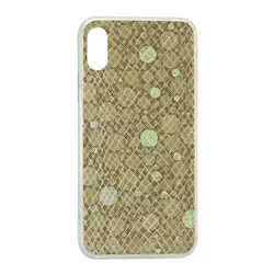 Maska Hologram 3D Snake za iPhone X/ XS, Zlatna