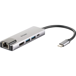 D-Link USB-C HUB D-Link DUB-M520 z USB 3.0 in HDMI vhodi