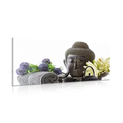 Slika wellness tihožitje z Budo - 140x70