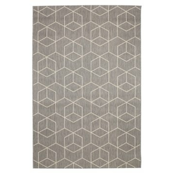 Tepih BALSATRE 160x230 siva/bela