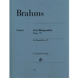 BRAHMS:TWO RHAPSODIES OP.79